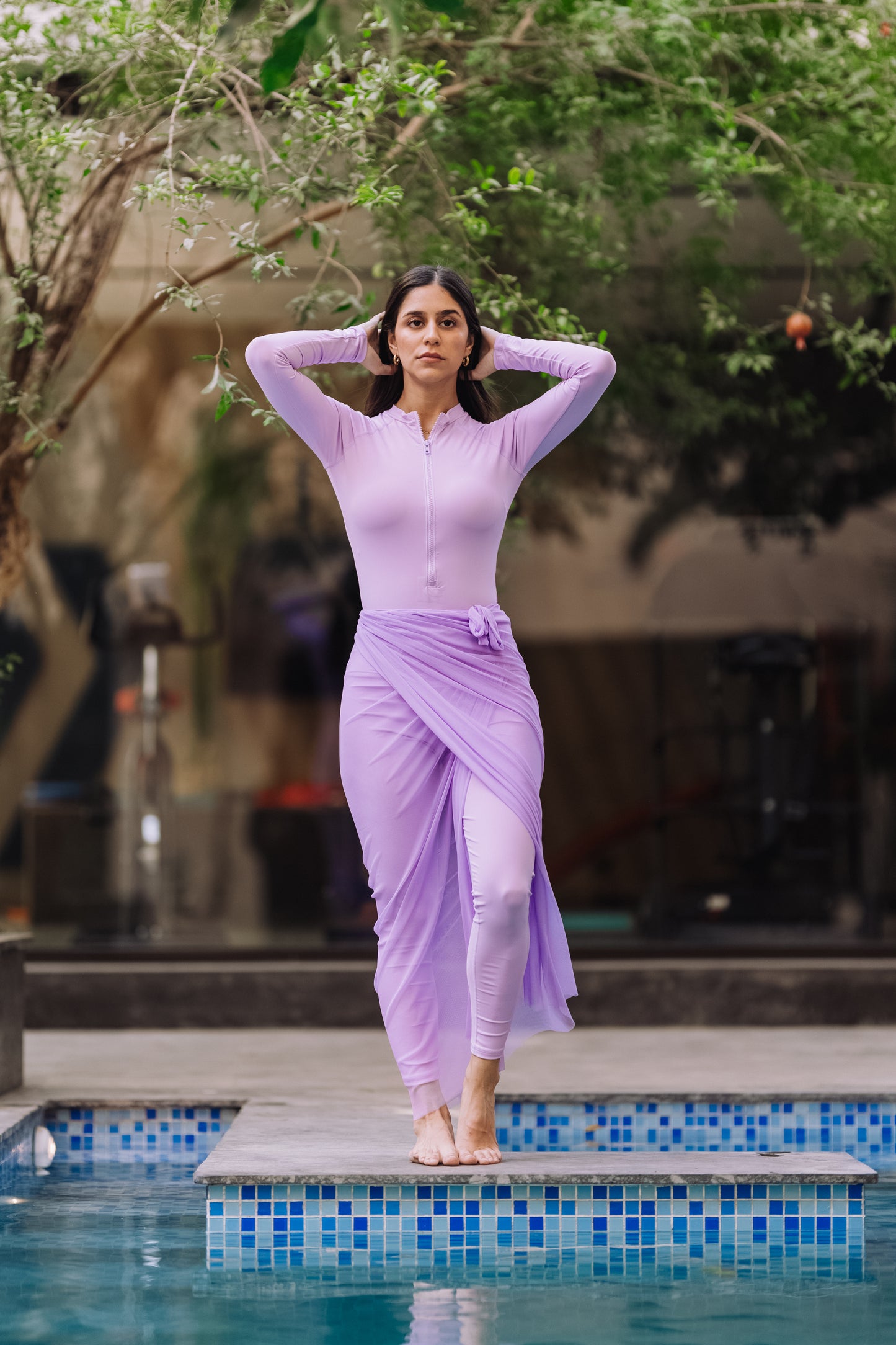 The Surf in lilac