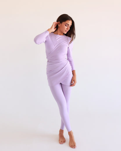 The Wrap in lilac