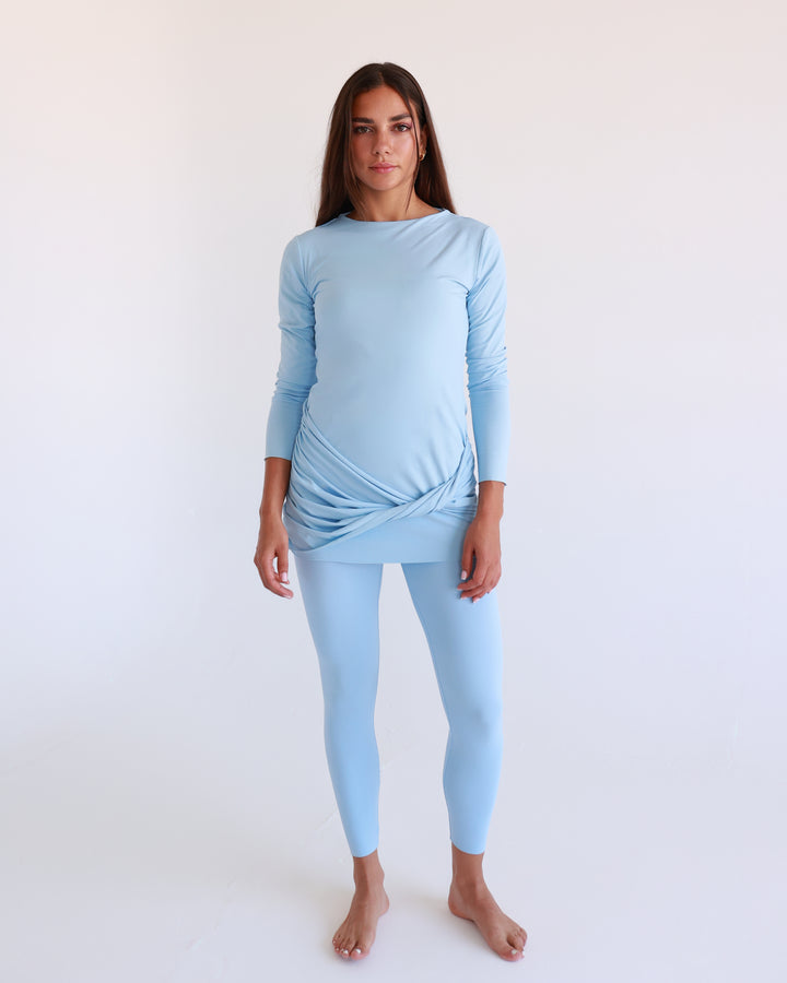 The Twist in baby blue
