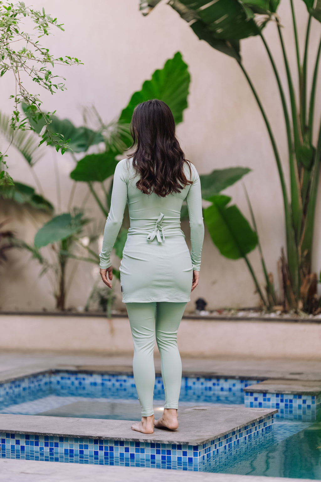 The Surf in pistachio