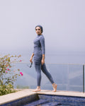 The Draped In Dusty Blue