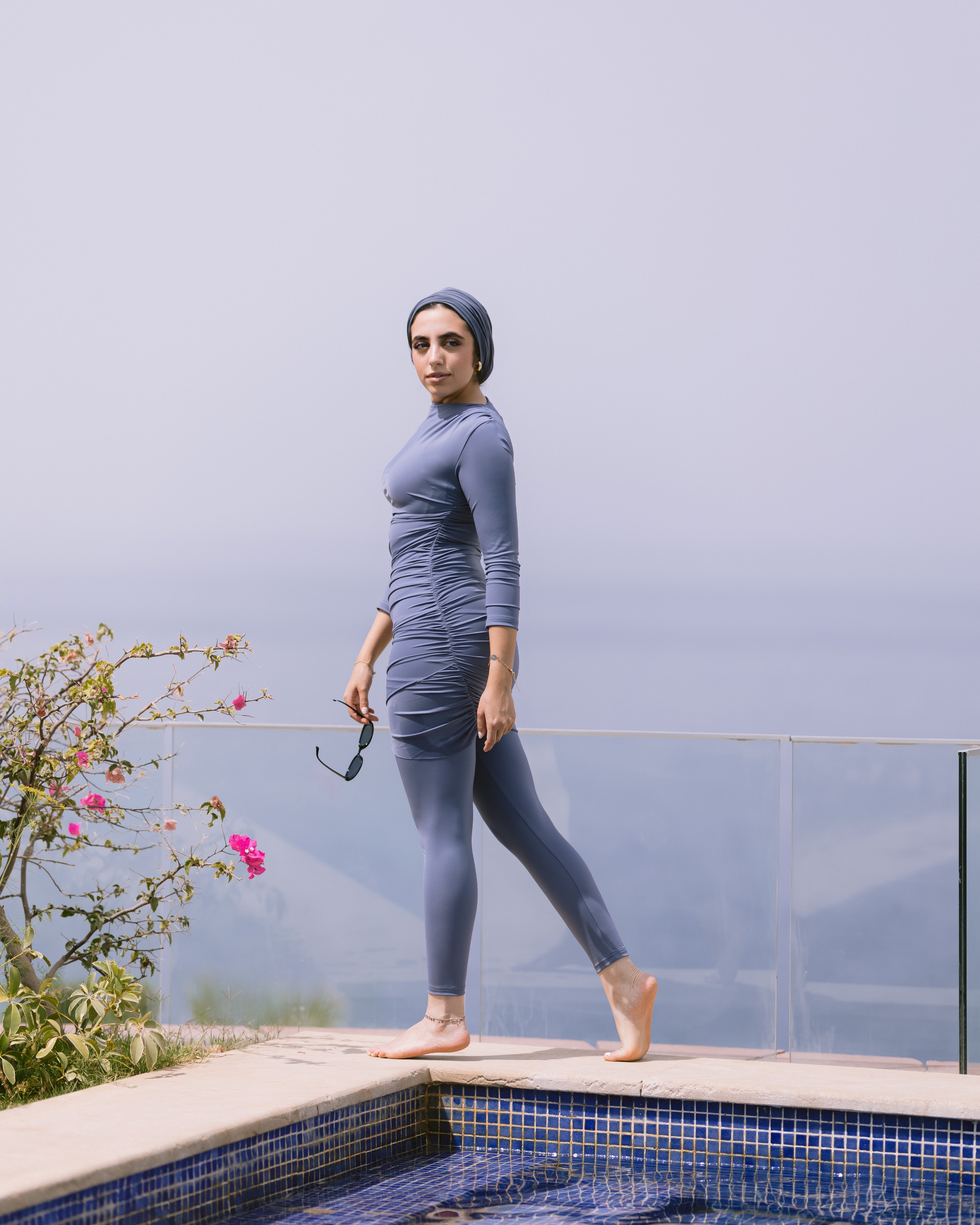 The Draped In Dusty Blue