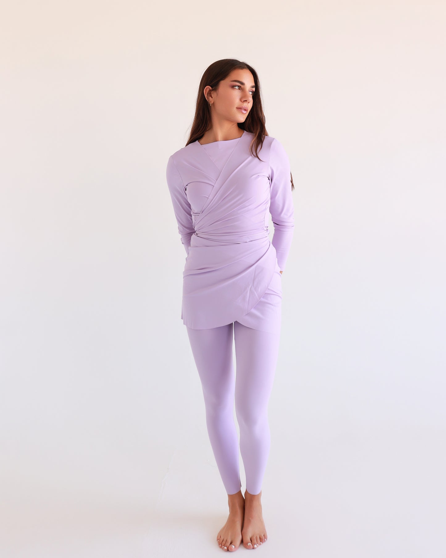 The Wrap in lilac