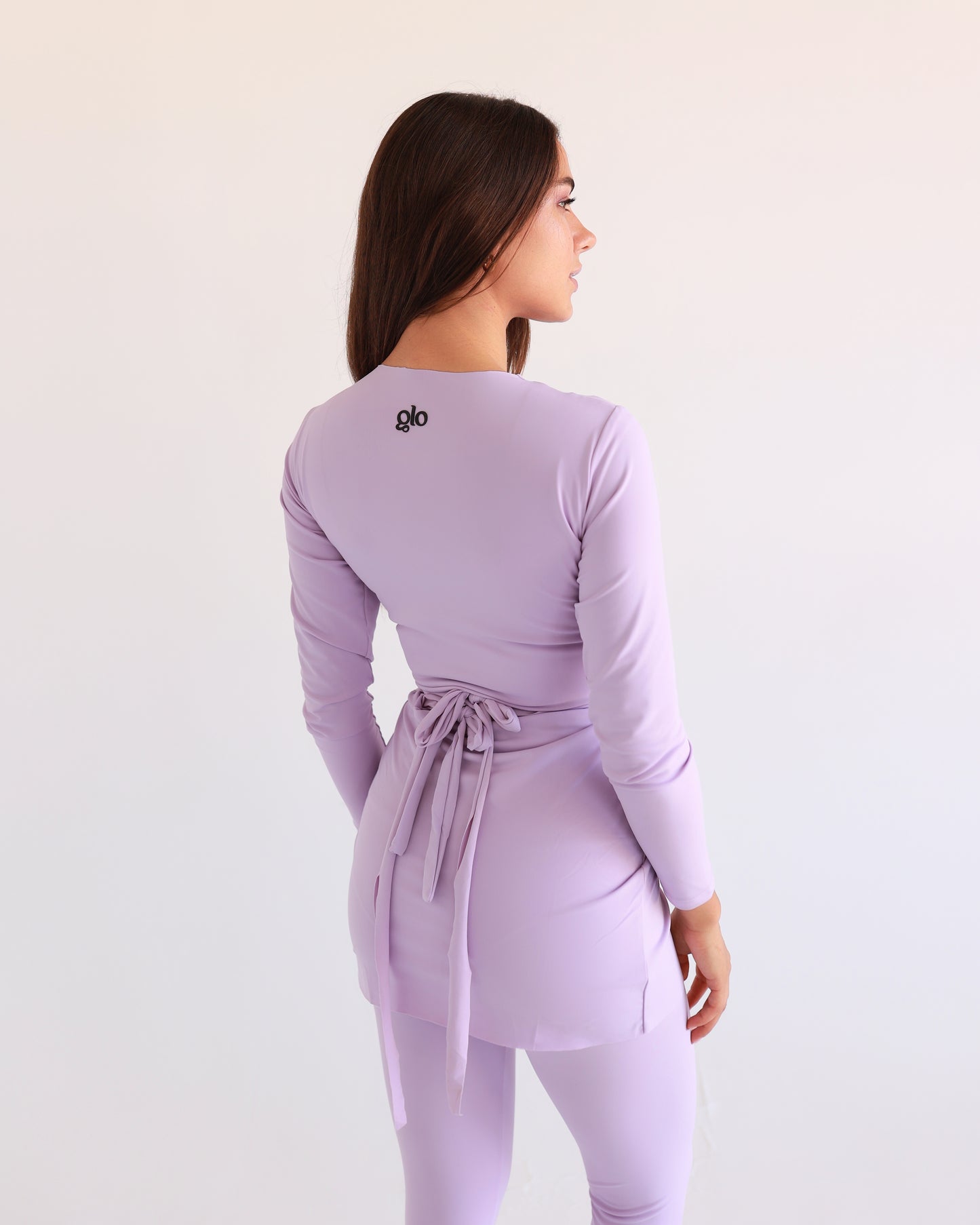 The Wrap in lilac