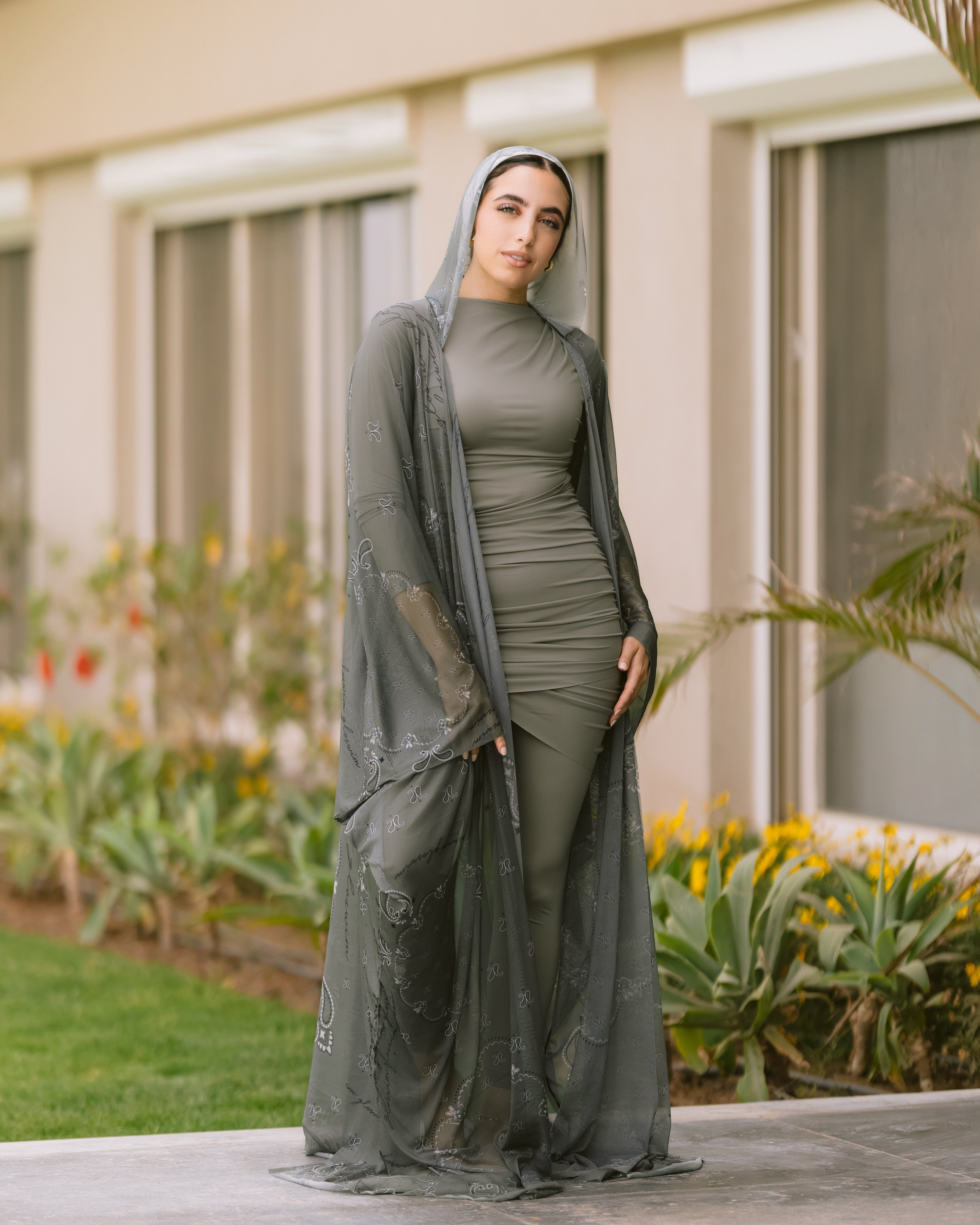 The Draped In Olive Mist